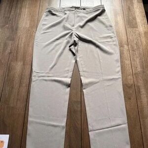 Tahari Clean, No Pockets, Dress/Business/Wedding Pants Sand Size 4